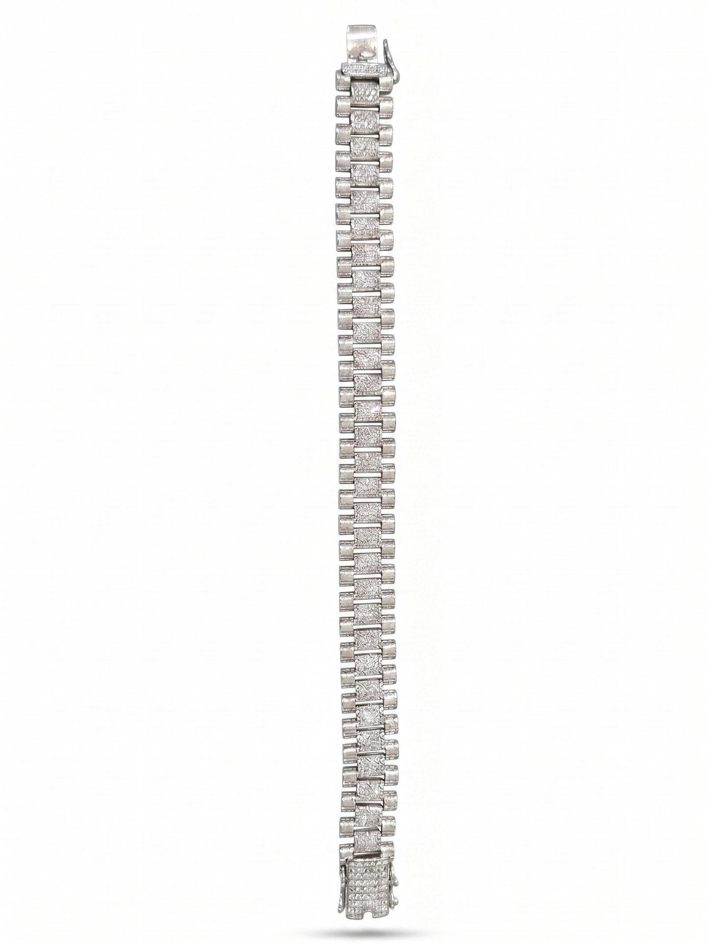classic pavé-link chain bracelet
