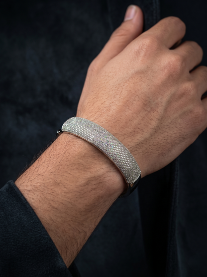 Classic Pavé Bangle Bracelet