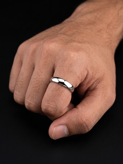 Classic Polished Sterling Silver Comfort-Fit Band