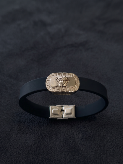 Classic Medusa-Style Pavé Bracelet