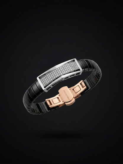 Sleek Pavé Bar Flexible Bracelet