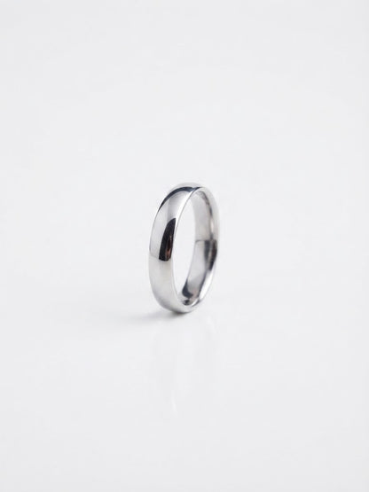 Classic Polished Sterling Silver Comfort-Fit Band
