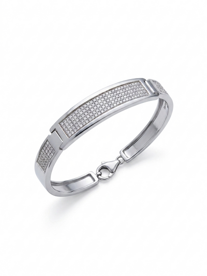 Radiant Pavé Statement Bangle