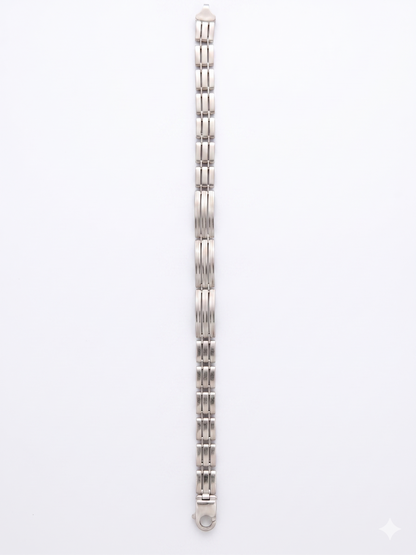 Minimalist Linear Bar Link Bracelet