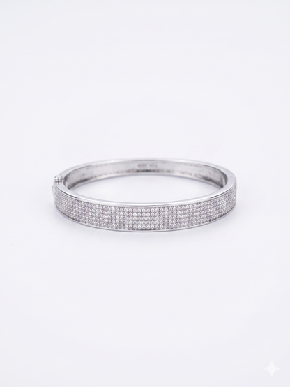 Brilliant Pavé Crystal Bangle