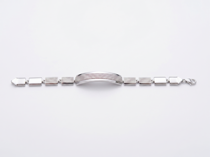 Radiant Pavé Statement Bar Bracelet