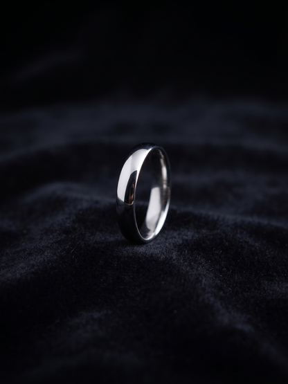 Classic Polished Sterling Silver Comfort-Fit Band