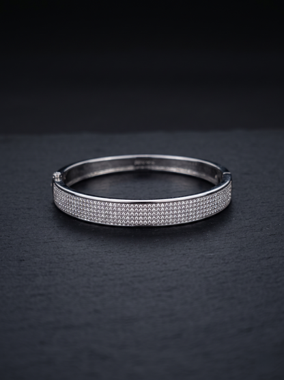 Brilliant Pavé Crystal Bangle