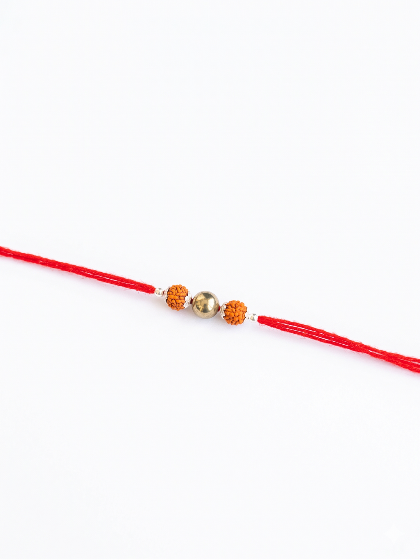 rudraksha hematite stone bead rakhi