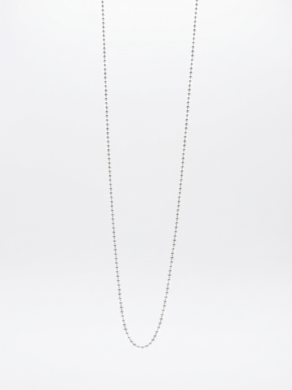 Classic Sterling Silver Bead Chain
