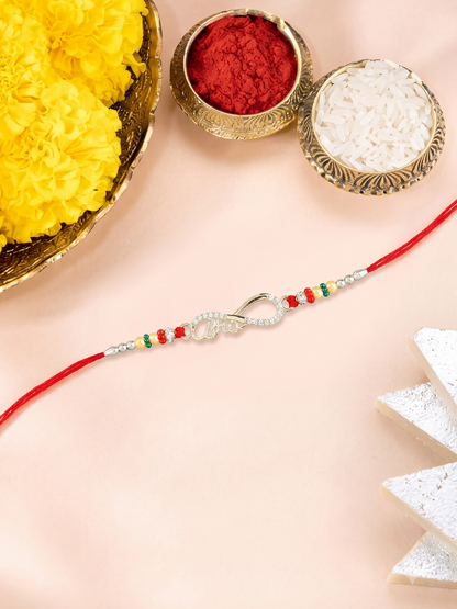 Bro Infinity Diamond Rakhi