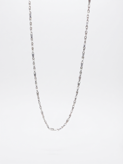 Sleek Minimalist Sterling Silver Chain