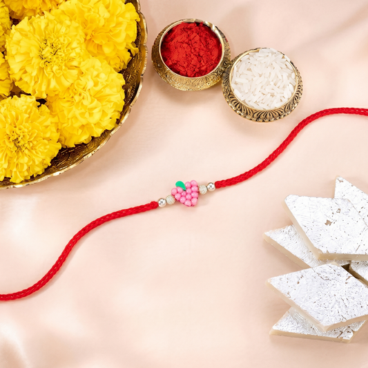 Grape Bunch Charm Sparkle Rakhi