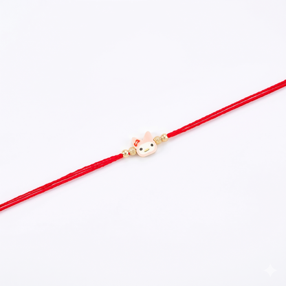 Cute Kitty Cat Charm Rakhi