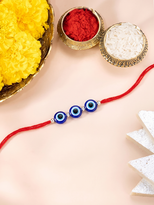 Triple Evil Eye Protection Rakhi