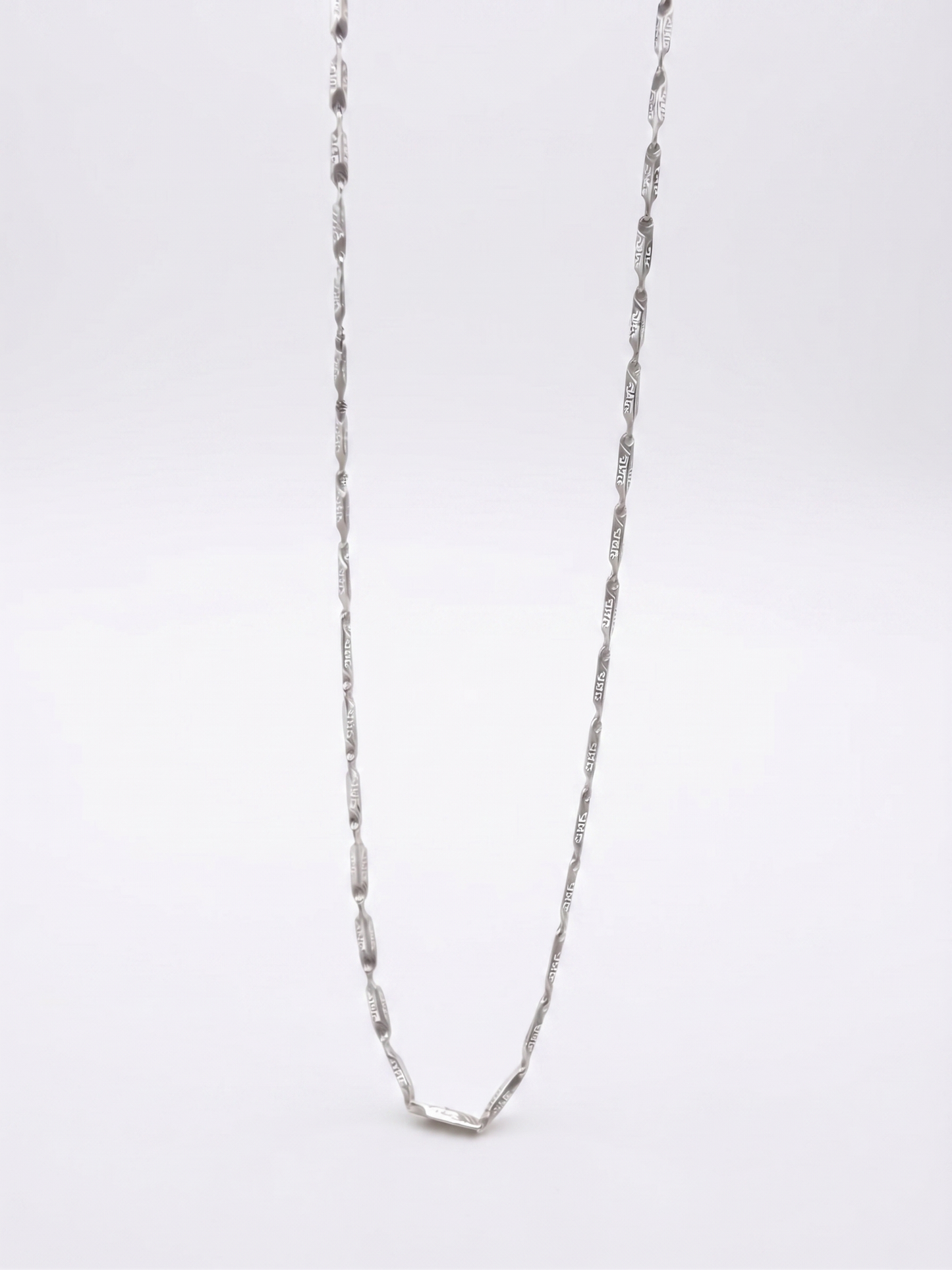 signature greek key sterling silver chain
